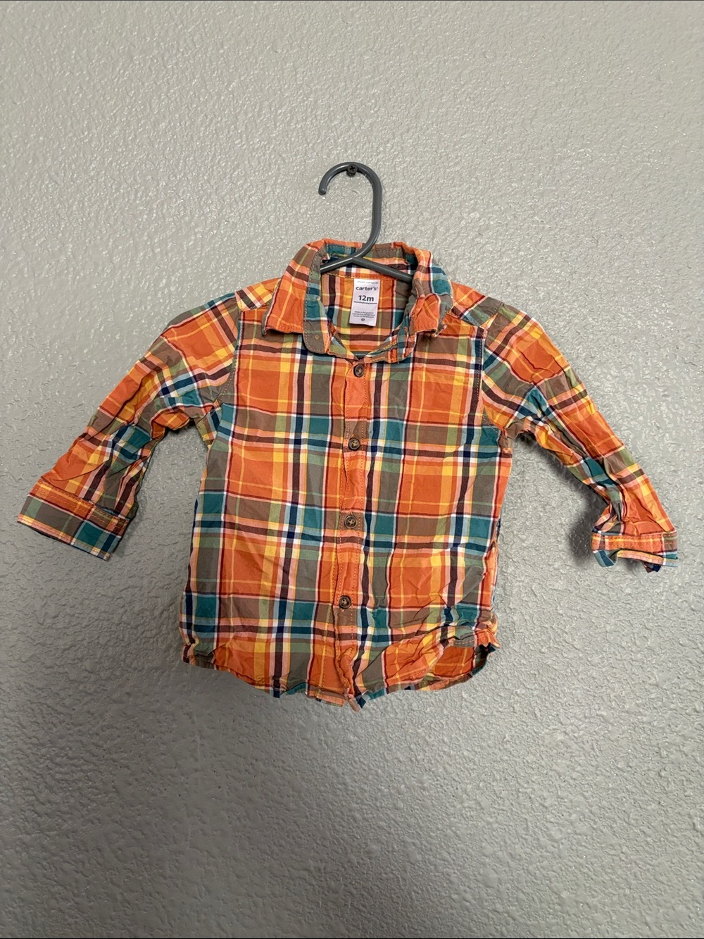Plaid Button-Down Shirt - Kids